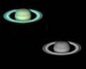 Saturn in IR and Visible light thumbnail